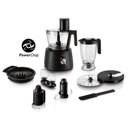 PHILIPS Series 7000 Κουζινομηχανή 1300W με Κάδο 3.4L, Τεχνολογία PowerChop & Αξεσουάρ HR7776/90