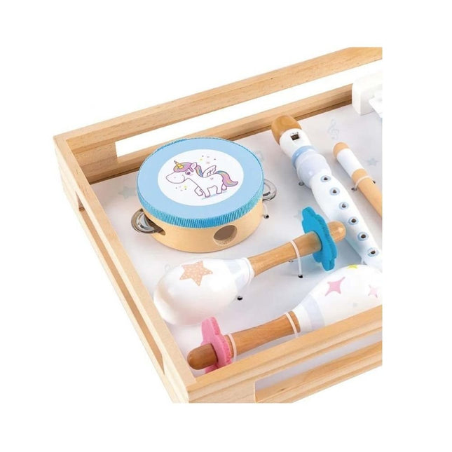 PHOOHI Ξύλινο Μουσικό Σετ, Μαγευτική Εισαγωγή στον Κόσμο των Ήχων &amp; των Ρυθμών!