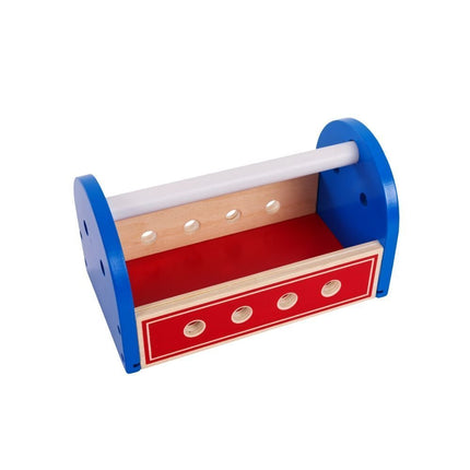 PHOOHI Ξύλινο Βαλιτσάκι με Εργαλεία, Εκπαιδευτικό Παιχνίδι για Μικρούς Μαστόρους