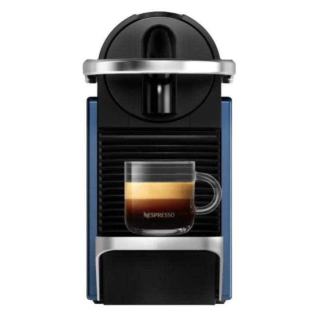 Nespresso Pixie Titan Redesign Καφετιέρα Espresso & Lungo για Κάψουλες, 19bar, Μπλε