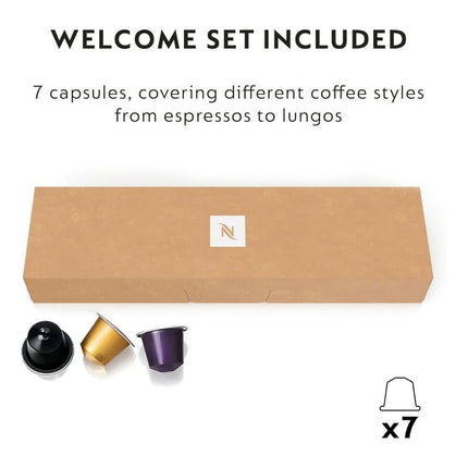 Nespresso Pixie Titan Redesign Καφετιέρα Espresso & Lungo για Κάψουλες, 19bar, Μπλε