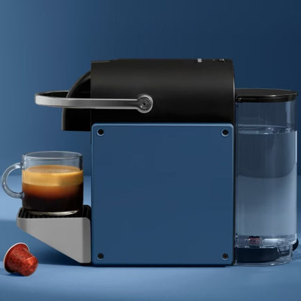 Nespresso Pixie Titan Redesign Καφετιέρα Espresso & Lungo για Κάψουλες, 19bar, Μπλε