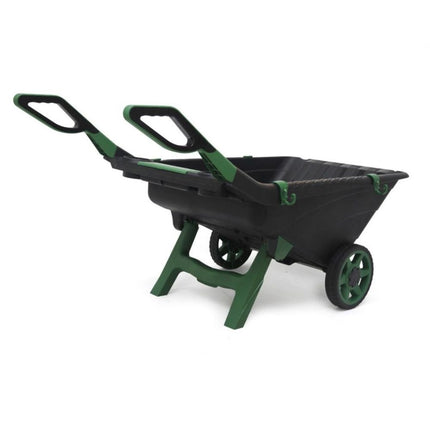 Πλαστικό Καρότσι Κήπου 80L με Δυνατότητα Μεταφοράς Φορτίου έως 150Kg