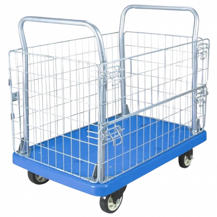 Platform Trolley with Enclosed Fence 300kg