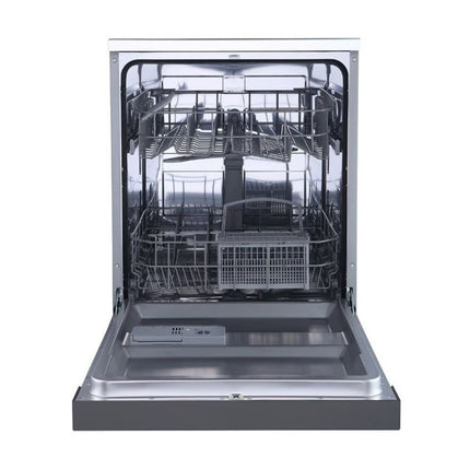 Midea Πλυντήριο Πιάτων για 12 Σερβίτσια με 4 Προγράμματα, Αντιβακτηριακό Φίλτρο & Οθόνη LED, Inox MFD60S090X-CYP