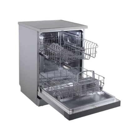 Midea Πλυντήριο Πιάτων για 12 Σερβίτσια με 4 Προγράμματα, Αντιβακτηριακό Φίλτρο & Οθόνη LED, Inox MFD60S090X-CYP