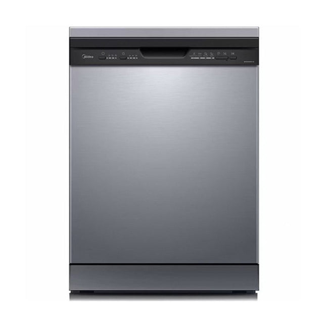 Midea Πλυντήριο Πιάτων για 12 Σερβίτσια με 4 Προγράμματα, Αντιβακτηριακό Φίλτρο & Οθόνη LED, MFD60S090X-CYP Inox