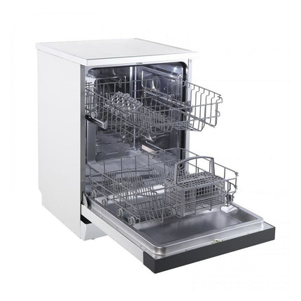 Midea Πλυντήριο Πιάτων για 12 Σερβίτσια με 4 Προγράμματα, Αντιβακτηριακό Φίλτρο & Οθόνη LED, Λευκό MFD60S090W-CYP