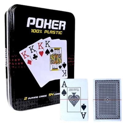 Τράπουλα Poker 100% Πλαστική για Επαγγελματική Χρήση