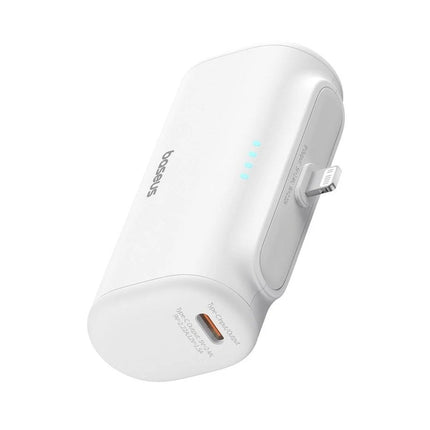 Baseus Powerbank 20W 5000mAh Plug-In Lightning 20W White