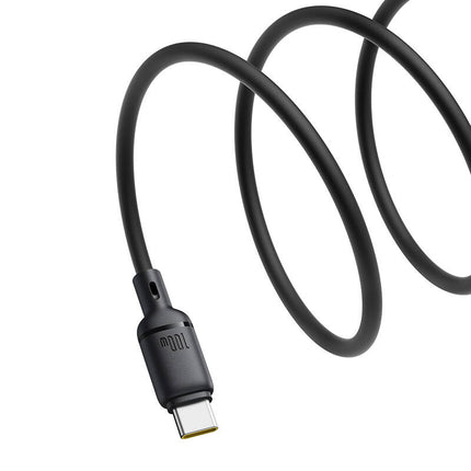 Baseus Cable USB-C to USB-A Silky Series 1.0m 100W Black