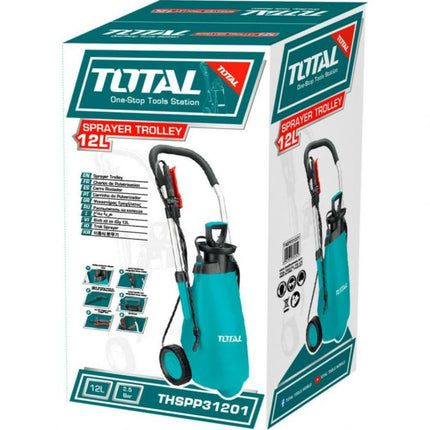 Total Ψεκαστήρας Trolley Προπιέσεως με Χωρητικότητα 12lt THSPP31201