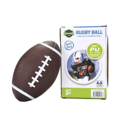 United Sports Μπάλα Rugby 6.7″ x 3.8″ από Μαλακό PU, 5+ Ετών