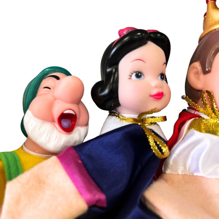 Puppet Valley Χιονάτη Σετ Χειροκουκλάκια με Ιστορία 4 Τεμάχια 3+ Ετών