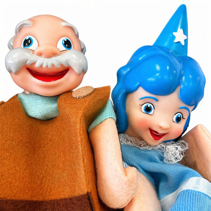 Puppet Valley Πινόκιο Σετ Χειροκουκλάκια με Ιστορία 4 Τεμάχια 3+ Ετών