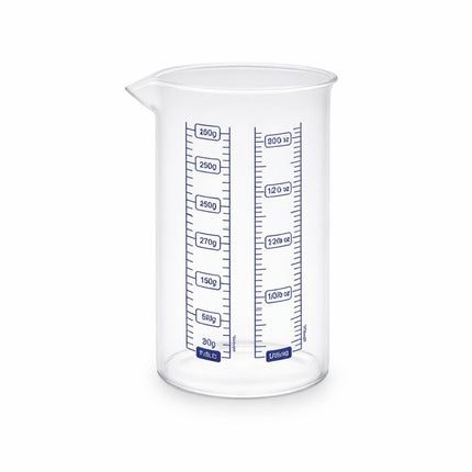 Πυρίμαχος Γυάλινος Μετρητής 0.5L 7×13.8cm με Διαβαθμίσεις
