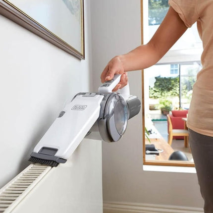 Black & Decker Dustbuster Pivot Επαναφορτιζόμενο Σκουπάκι Χειρός 18V με Χωρητικότητα Κάδου 440 ml, Περιστρεφόμενο έως 200°, Cyclonic Action, Τριπλό Φιλτράρισμα, Eco Smart Φόρτιση PV1820L-QW