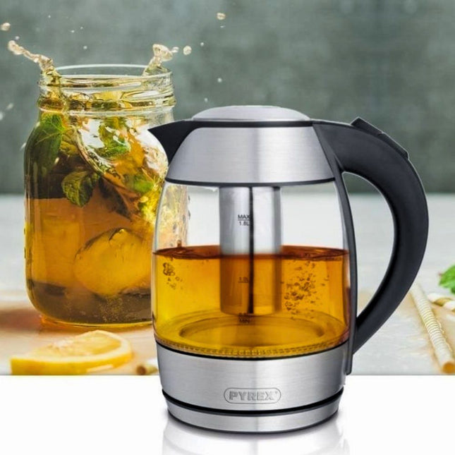 Pyrex Kettle 2-in-1 With Accessories For Tea 1.8lt SB-450