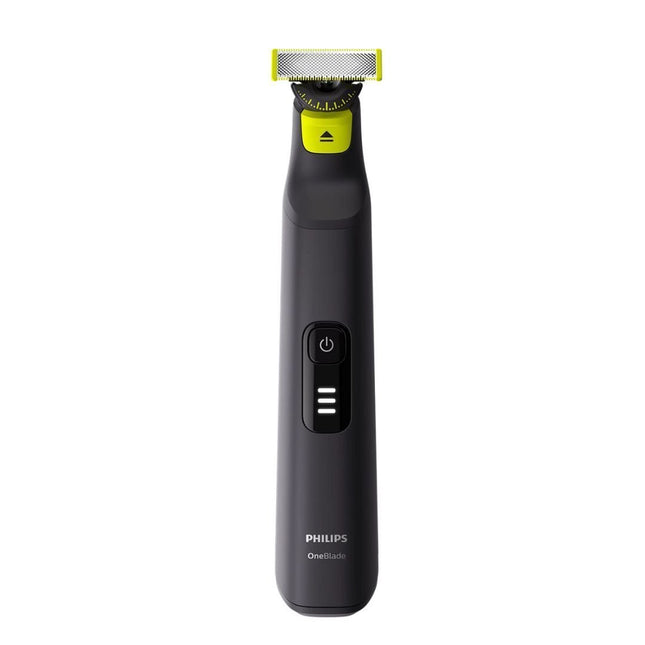 PHILIPS One Blade Pro 360 Επαναφορτιζόμενη Ξυριστική Μηχανή Σώματος & Προσώπου με Πρωτοποριακή Λεπίδα 360°, 14 Ρυθμίσεις Μήκους 0,4-10 mm, Αδιάβροχο, Τεχνολογία Διπλής Προστασίας & έως 90 Λεπτά Λειτουργίας QP6542/15