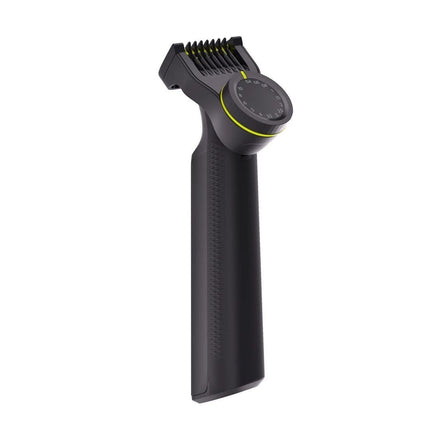 PHILIPS One Blade Pro 360 Επαναφορτιζόμενη Ξυριστική Μηχανή Σώματος & Προσώπου με Πρωτοποριακή Λεπίδα 360°, 14 Ρυθμίσεις Μήκους 0,4-10 mm, Αδιάβροχο, Τεχνολογία Διπλής Προστασίας & έως 90 Λεπτά Λειτουργίας QP6542/15
