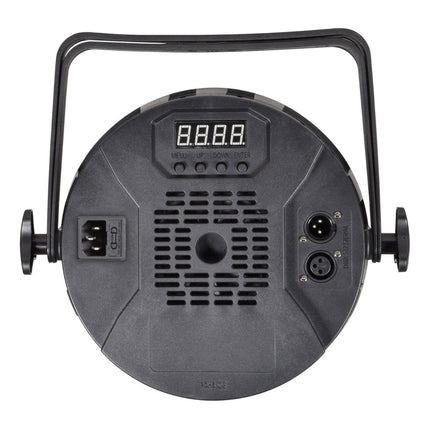 QTXlight PAR-186 Επαγγελματικό LED Φωτιστικό Σκηνής με 12 COB LEDs 6-σε-1 & DMX Έλεγχο, Μαύρο 154.042UK