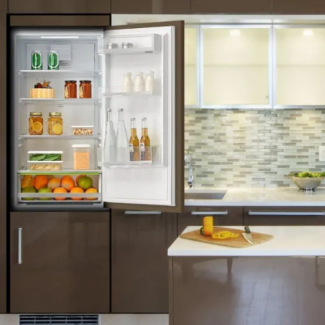 Midea Εντοιχιζόμενο Ψυγείο Καταψύκτης 248Lt, Total No Frost με LED Φωτισμός & Ηλεκτρονικός Έλεγχος Θερμοκρασίας, MDRE353FGE01 Λευκό