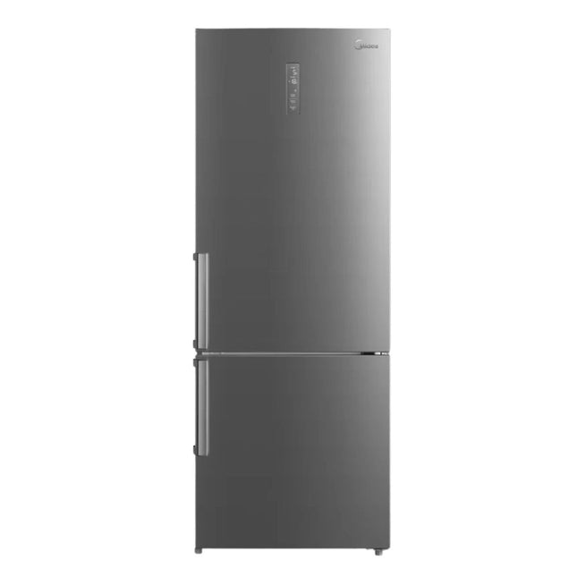 Midea Ψυγειοκαταψύκτης No Frost 435L με Τεχνολογία Metal Cooling, MultiFlow & FastFreeze, MDRB593FGE02 Inox