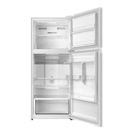 Midea Top Mount Ψυγείο Total No Frost 413L με Inverter & Multi Air Flow για σταθερή φρεσκάδα, MDRT580MTE01 Λευκό
