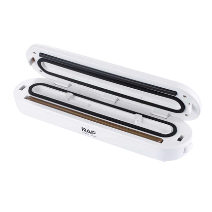 RAF Vacuum Sealer Θερμοκολλητής Αεροστεγούς Σφράγισης 80W έως 25cm με 10 Σακούλες R.74001 Άσπρο