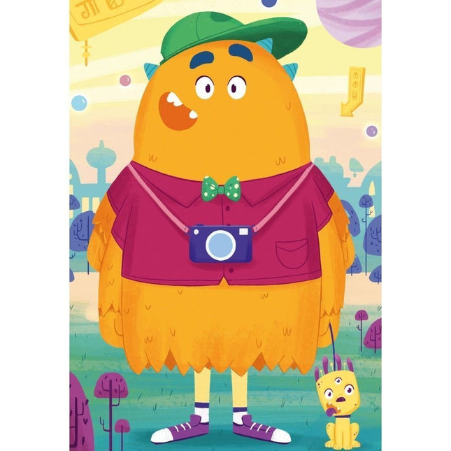 Ravensburger Puzzle Mix &amp; Match Τερατάκια 3×24 Τεμάχια