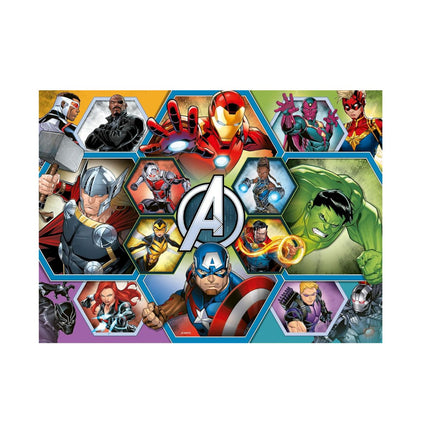 Ravensburger Marvel Avengers Παιδικό Puzzle 100 XXL Κομματιών με τους Avengers 12004029 6+ Ετών
