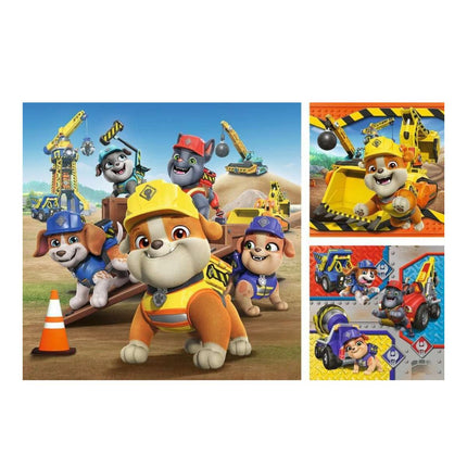 Ravensburger Rubble & Crew Παιδικά Puzzle 3×49 Κομματιών για Τριπλή Διασκέδαση 12004168 5+ Ετών