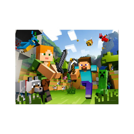 Ravensburger Minecraft Steve & Alex Παιδικό Puzzle 100 XXL Κομματιών 12004176 6+Ετών