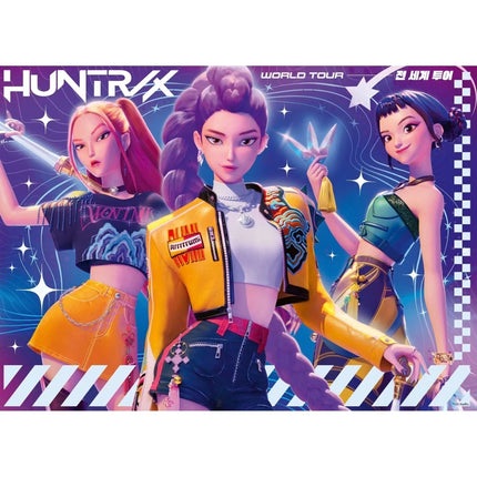 Ravensburger K-Pop Demon Hunters 12004757, Παζλ 4×100 Κομματιών για Περισσότερη Δημιουργική Διασκέδαση, 5+ Ετών
