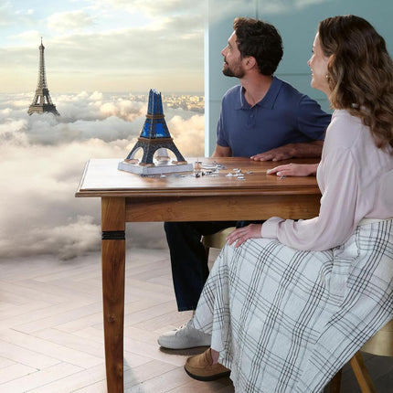 Ravensburger Iconics Eiffel Tower Night Edition 3D Puzzle 216 Κομματιών με LED Φωτισμό 12008024 8+ Ετών