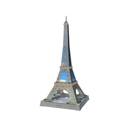 Ravensburger Iconics Eiffel Tower Night Edition 3D Puzzle 216 Κομματιών με LED Φωτισμό 12008024 8+ Ετών