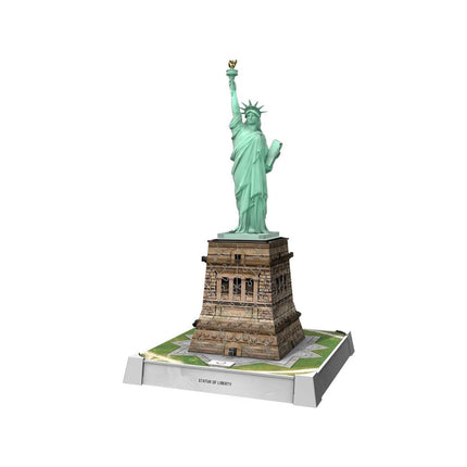 Ravensburger Iconics Statue of Liberty Night Edition 3D Puzzle 108 Κομματιών με LED Φωτισμό 12008027 10+ Ετών