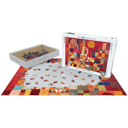 Ravensburger Puzzle “Castle and Sun” του Paul Klee, 300 Κομμάτια