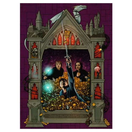 Ravensburger Harry Potter and the Deathly Hallows II Puzzle 1000 Τεμαχίων με Τεχνολογία Softclick 16749 14+Ετών