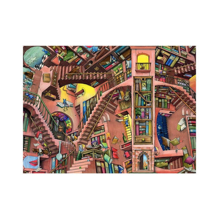 Ravensburger Puzzle 500 Τεμαχίων Library με Υψηλής Ποιότητας Κομμάτια 17484 14+ Ετών