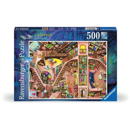 Ravensburger Puzzle 500 Τεμαχίων Library με Υψηλής Ποιότητας Κομμάτια 17484 14+ Ετών