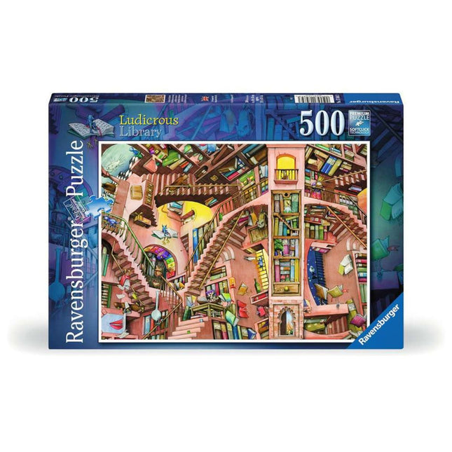Ravensburger Puzzle 500 Τεμαχίων Library με Υψηλής Ποιότητας Κομμάτια 17484 14+ Ετών