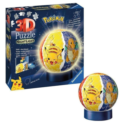 Ravensburger 11547 3D Puzzle Night Light Pokemon 6+ Ετών