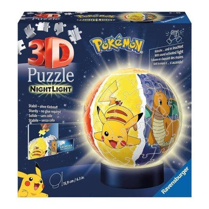 Ravensburger 11547 3D Puzzle Night Light Pokemon 6+ Ετών