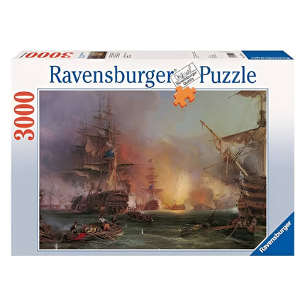 Ravensburger Παζλ Η Ναυμαχία στο Αλγέρι 3000 Κομμάτια – Μεγάλη Πρόκληση Συναρμολόγησης 17010, 14+ Ετών