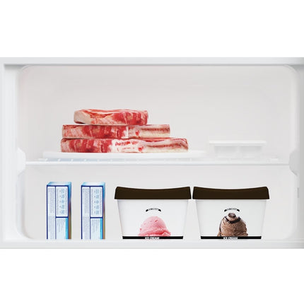 Beko Ψυγείο Δίπορτο με Κατάψυξη Επάνω 223L με AeroFlow & LED Φωτισμό RDSA240K35SN Ασημί