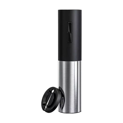 Wine Opener with Batteries Black/Silver