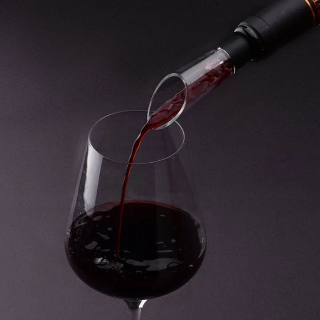 Wine Opener with Batteries Black/Silver