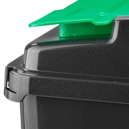 Κάδος Ανακύκλωσης 25L Slimline με Πτυσσόμενο Καπάκι,  Ανθεκτικός Πλαστικός Κάδος Μπάνιου ή Κουζίνας