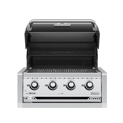 Broil King Regal 420 Built-In Εντοιχιζόμενη Ψησταριά Υγραερίου BBQ με 4 Καυστήρες Dual-Tube™ 985653 Μαύρο